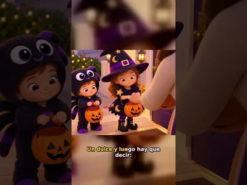 ¡BAILE DE HALLOWEEN! | Canción de truco o trato #Shorts