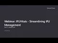 STOP The IFU Search Unlock Compliance and Cut Surgical Infection Risk NOW IFUVitals Webinar
