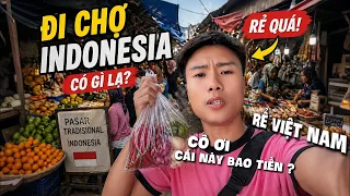 Vlog | Rể Việt Nam Đi Chợ Indonesia Bắn Tiếng Việt Như Người Bản Địa | Đạt Villa