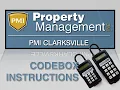 Codebox Instructions PMI Clarksville