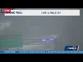 Crash blocks 2 lanes of I-85 South in Gaston County during ice storm Weather Impact Alert