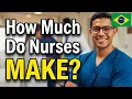 Nurse Salary in Brazil Average Monthly Pay