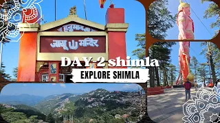 Exploring Shimla Solo: Jakhu Temple Trek, Mall Road + Thrilling Ride to Manali #jakhutemple #shimla