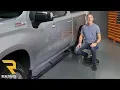 How to Install Ionic 3 Black Nerf Bars on a 2019 Chevy and GMC 1500 Crew Cab
