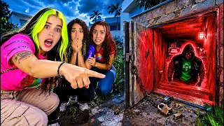 ABRIMOS O PORÃO SECRETO E ENCONTRAMOS ALGUÉM LÁ DENTRO ele estava esperando por nós!