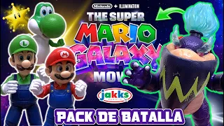 Super Mario Galaxy Movie - PACK de la BATALLA FINAL | Wonder Bowser Jr. vs MARIO - TOY SHOTS (2026)