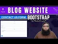 Bootstrap Contact Form - Create a Responsive Contact Us Page Bootstrap Tutorial