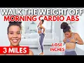 Download Lagu 3 Mile Walk Morning Cardio Abs Workout at Home