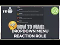 How To Make A Discord DropDown Role Bot No Coding V H