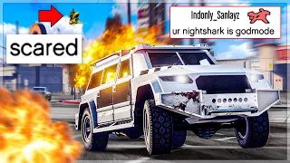 Rage Baiting Griefers With The "REAL" NIGHTSHARK!!