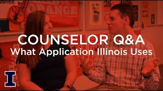 Ask Admissions What application does Illinois use