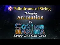 Cpp Palindrome Of String Cpp programming 1080P Coding Maxima coding animations