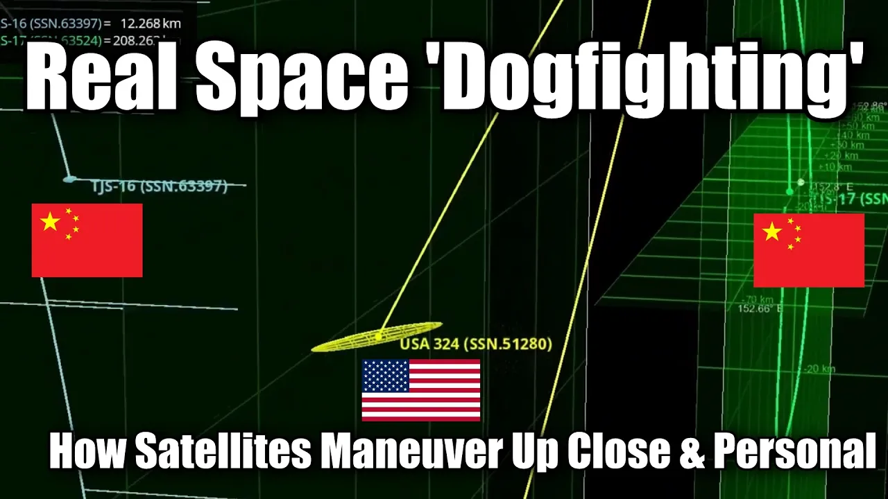 How Real Satellites Dogfight - Proximity Operations In Space Explained
