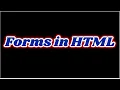 Learn HTML forms in 8 minutes forms tutorial