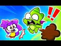Download Lagu Why do we Fart and Burb?😨 Don't Eat Too Much Ice Cream 🤢 Funny Cartoons for Kids!