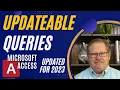 The Rules That Determine Whether Query Data is Updateable in Microsoft Access