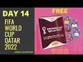 DAY 14 FREE CODE from sticker Let s PLAY FIFA WORLD CUP QATAR 2022 online album