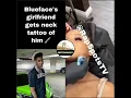 Blueface s Girlfriend Gets Neck Tattoo Of Him
