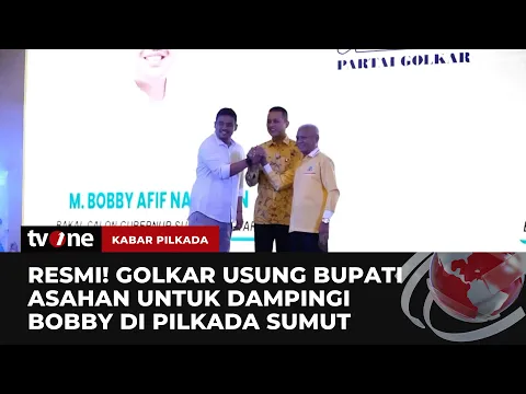 Golkar Resmi Usung Bupati Asahan Dampingi Bobby Nasution