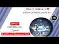 Oracle HCM Payroll Validation Oracle HCM Data Validation Oracle HCM Testing job Oracle BISP