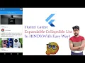 How To Create Collapsible List Expandable List In Flutter 2022 Expansion Tile Flutter Tutorial
