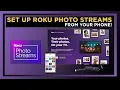 UPDATE Use Backdrops instead - Set Up your ROKU Photo Stream screensaver Your Photos on your TV