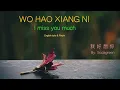 Download Lagu Wo Hao Xiang Ni lyric I Miss You Much   Pinyin \u0026 English   Chinese song