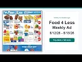 Food 4 Less Weekly Ad 26 - 26 Top Deals