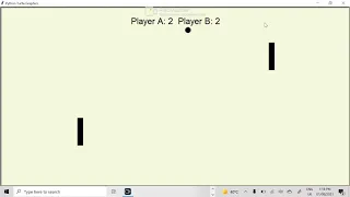 Python-Turtle Ping Pong Game