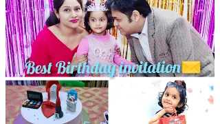 Mishti s Fashionista Threenager Birt ay Invitation Best Birt ay Invitation Fashion Diva
