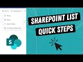 SharePoint Quick Steps Tutorial Automate Actions with a Click