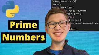 Python Tutorial 27 Creating a List of Prime Numbers