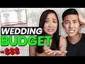 How much our WEDDING COST SPILLING THE TEA