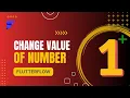 FlutterFlow Change Value of Number by Button - Flutterflow Tutorials