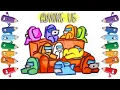 Among Us Coloring Pages How to Color Among Us