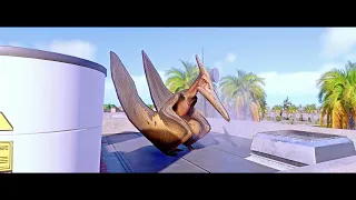 Pteranodon 2001 Game Scenes in Jurassic World Evolution 2 - Pterosaur