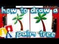 How To Draw A Palm Tree