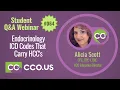 Student Q A Webinar Endocrinology ICD Codes That Carry HCC s