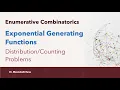 Exponential Generating Function Counting Problems
