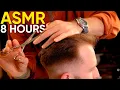 8 hours of scissors only ASMR The only ASMR you ll ever need ASMR BARBER