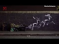 Download Lagu New Banksy Graffiti Highlights Homelessness Using a Christmas Theme