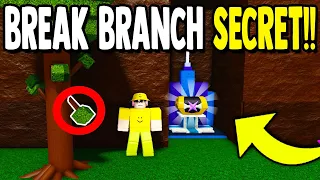 BRANCH REVEALS SECRET Build a Boat for Treasure ROBLOX
