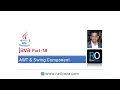 Java Part-58 AWT and Swing Components Gujarati