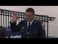Enfield CT Police Dept Promotion Ceremony for Deputy Chief of Police Steven Kaselouskas