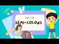 Semi colons How to use semi-colon in a sentence How to use punctuation correctly Examples