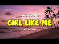 粉紅豹女孩 Girl Like Me | PinkPantheress | Lyrics Video | 中英歌詞