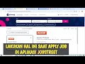 Download Lagu Ini Cara Mudah Melamar Kerja Lewat Jobstreet!