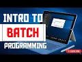 Lesson 1 Introduction to Batch Programming