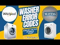 Quickly Fix the Maytag and Whirlpool Washer F5 Error Code
