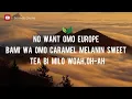 Melvitto ft Ayomipo - For Days (lyrics)